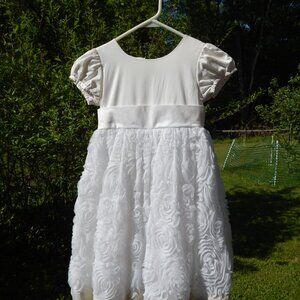 Formal girls dress, flowergirl, or whatever.